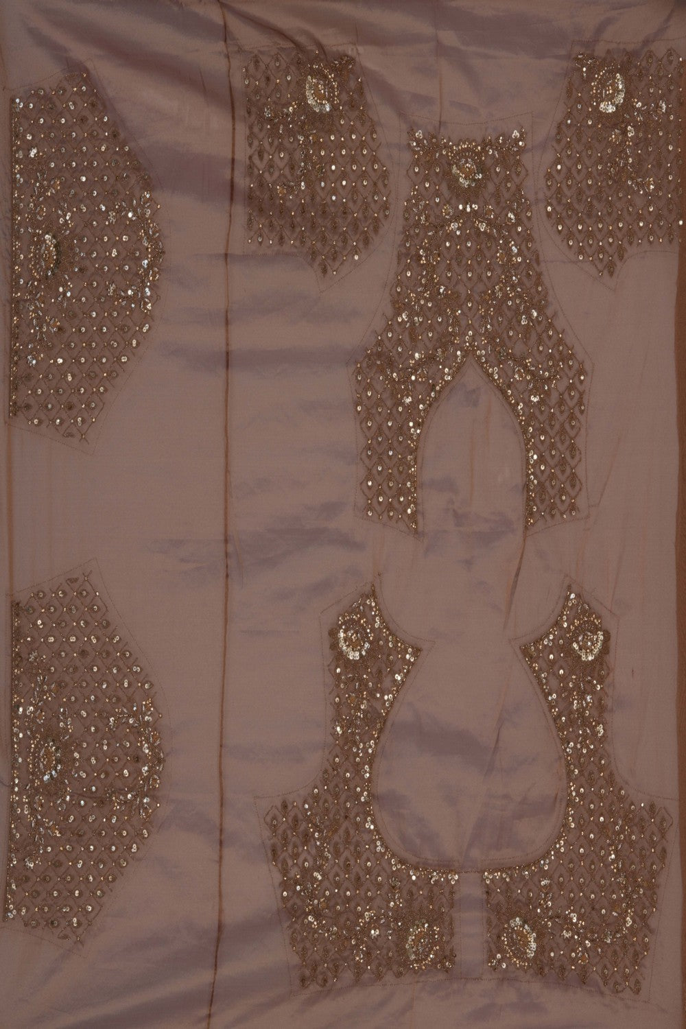Image of Tissue Silk Embroidery Saree